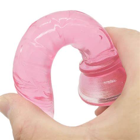 9 Colors Flexible Anal Plug Butt Plug Dildo Realistic Small Penis With