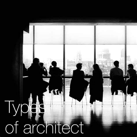Types Of Architect Here We Discuss What The Different Types And Roles