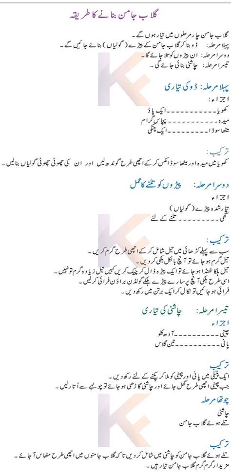 Gulab Jamun With Milk Powder In Urdu