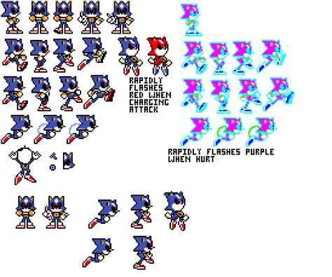 Pixilart Metal Sonic Sprite Sheet Gif Form By Tuxedoedabyss