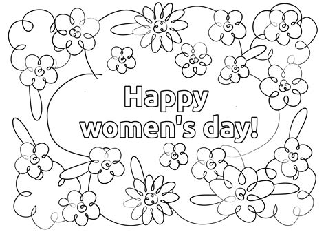 20 Women S Day Coloring Pages Printable Coloring Pages