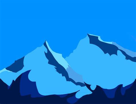 Simple Mountain Landscape by xxbfmvblehxx on DeviantArt