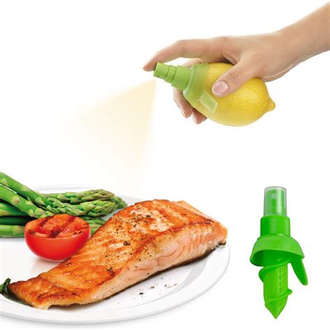 Sale 1pc Kitchen Gadgets Lemon Sprayer Fresh Fruit Juice Citrus Spray