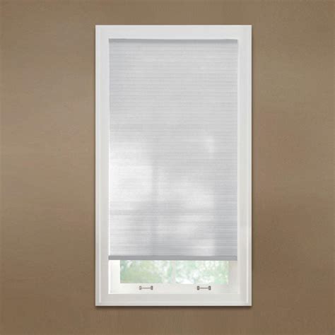 Light filtering fabric softly diffuses light, reduce glare, and provide privacy. Home Decorators Collection Snow Drift 9/16 in. Cordless ...