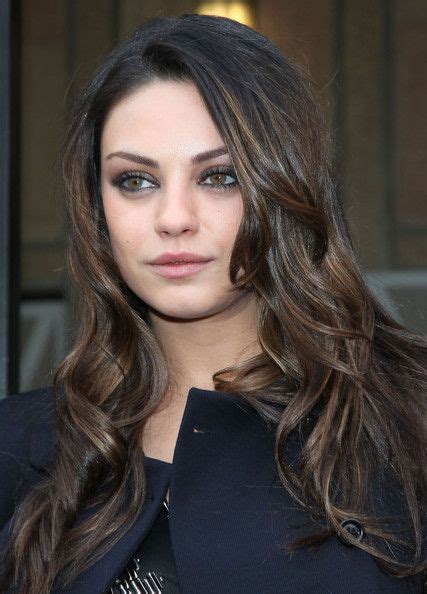 Mila Kunis Long Curls Long Hair Styles Hair Styles Prom Hairstyles