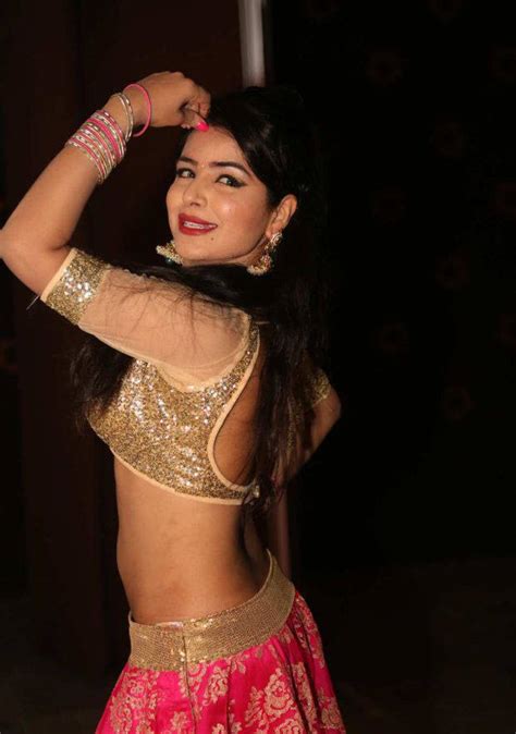 Shikha Malhotra Latest Hot Cleveage Glamour Spicy Photoshoot Images At Hyderabad Talvar Cricket