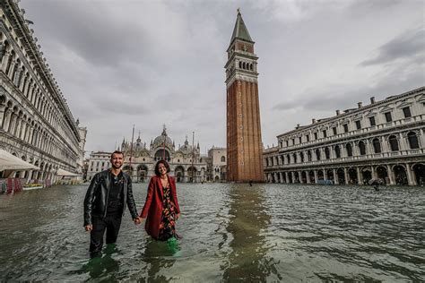 Photos Flooding In Venice Italy Reaches Near Record Levels The