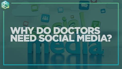 Why Do Doctors Need Social Media Crystal Clear Digital Marketing Social Media Digital