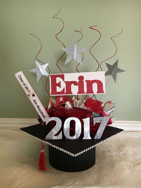 Graduation Cap Centerpiece Graduation Diy Graduation Party