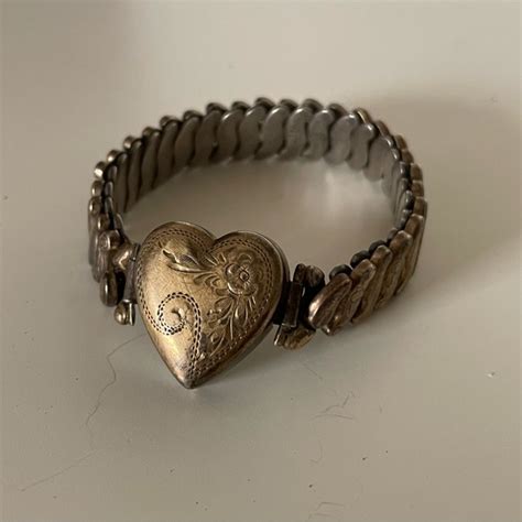 Jewelry Vintage S Sweetheart Bracelet Costar Sterling Base