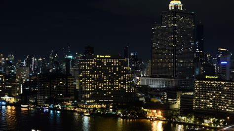 Night City Lights 4k Wallpaper