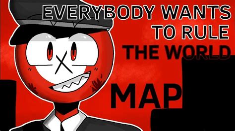 Countryhumans Everybody Wants To Rule The World Complete Map