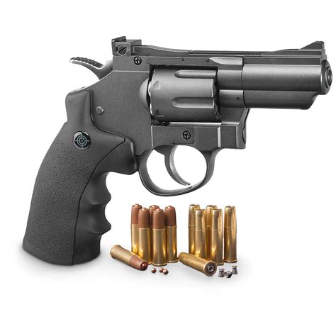 Crosman Co Dual Ammo Full Metal Revolver Air Gun Pistol Bb Pellet Sexiezpix Web Porn