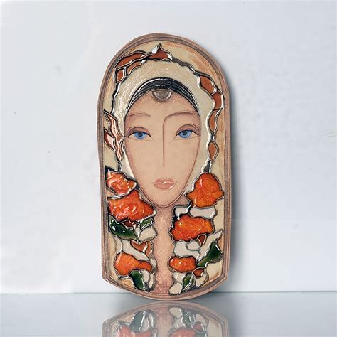 No matter what we are having to endure in life, god is ready to receive us with open arms of compassion. Wall decor Ceramic wall art. Wall hanging artwork. Ready ...
