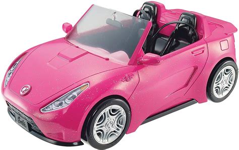 Barbie Glam Convertible Pink Car Top Toys