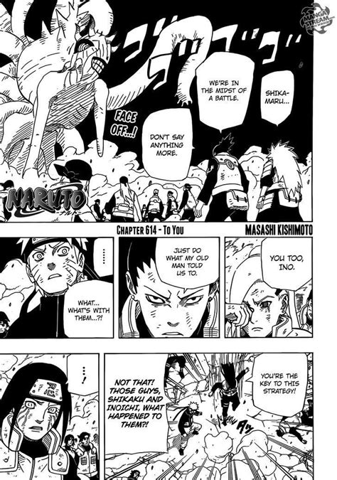 Naruto Volume 64 Chapter 614 Read Manga Online