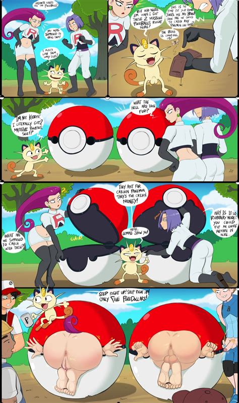 Post 5084796 James Jessie Meowth Porkyman Shadman Team Rocket Comic