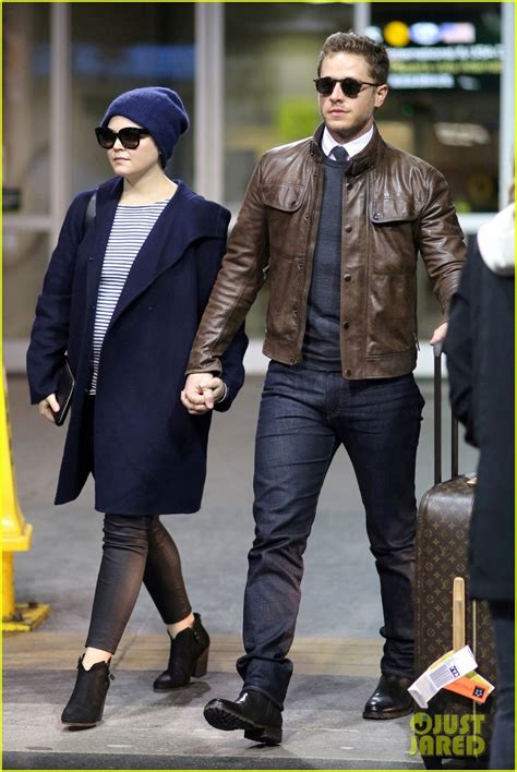 Ginnifer Goodwin And Josh Dallas Step Out After Pregnancy News Photo