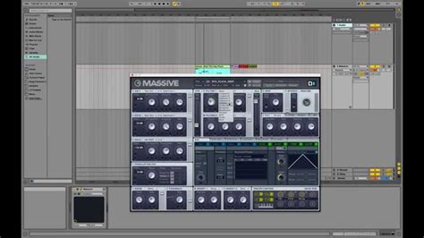 How to use MASSIVE Synth Check Tutorial Sound design Ableton Live 9