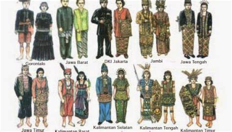 Berbicara tentang budaya masih ada hubungannya dengan pakaian batik yang biasanya jadi oleh oleh khas kala kamu berlibur dr suatu wilayah di. Konsep Baru 44 Gambar Baju Adat Di Indonesia Dan Namanya