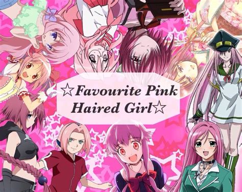 Favourite Pink Haired Girl Anime Amino