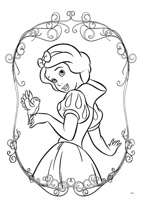 Dibujos Para Colorear Pintar Imprimir Princesas Disney Images And