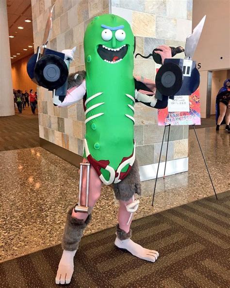 Pickle Rick By Doc Cane Cosplay Rick And Morty Costume Pickle