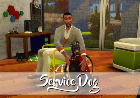 Service Dog 10 Poses For Wheelchair And Large Dog Sims Stuff
