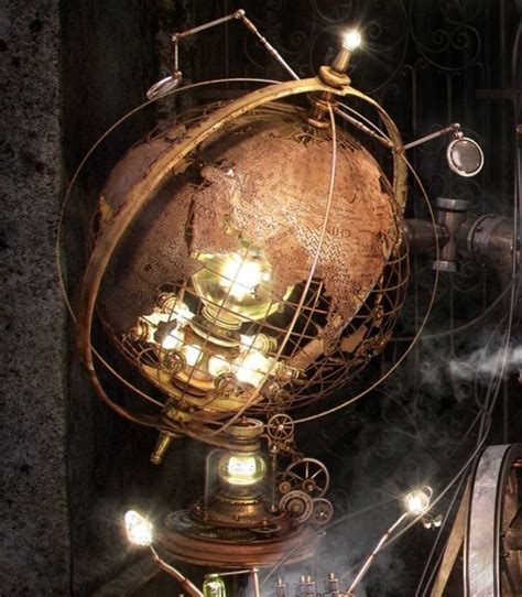 Gas station lights, propellers of all sizes, an old steering wheel and even parachute fabric can all be incorporated into your unique. Steampunk Home Decor: How to Properly Steampunk Your Home