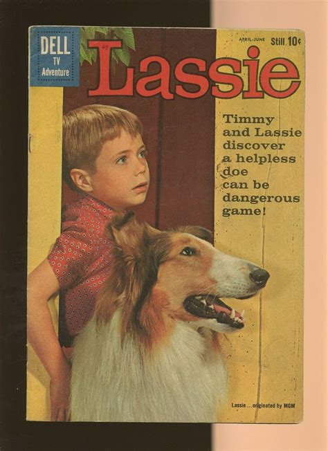 Lassie 49 Comic Book April 1960 Photo Cover Of Timmy Jon Etsy