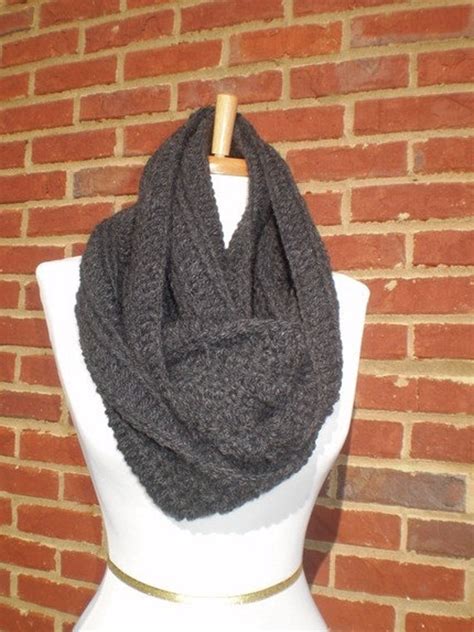Items Similar To A Gorgeous Charcoal Gray Scarf Cowl Neckwrap Neck Warmer On Etsy