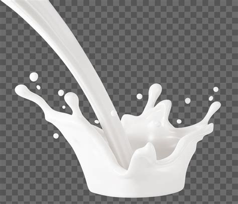 Png 3d Milk Splash Element Premium Png Rawpixel