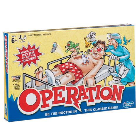 Hasbro Operation Game Board Games And Puzzles Electronic Games