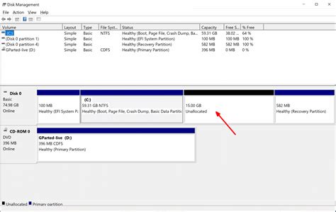 Move Windows Recovery Partition Using Gparted Sysops