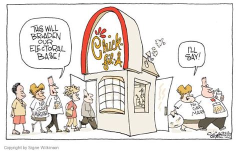 The Chick Fil A Editorial Cartoons The Editorial Cartoons