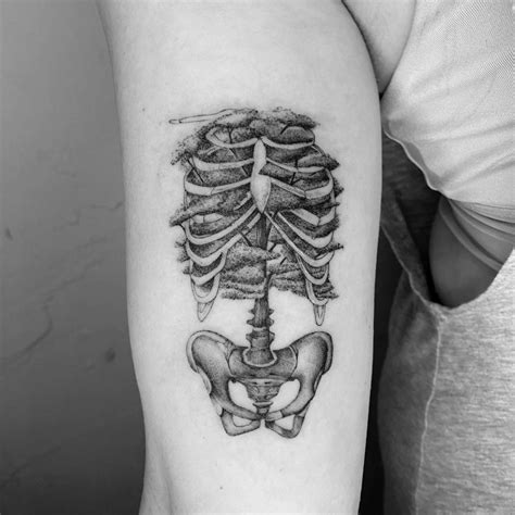Elegant Skeleton Tattoos