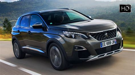 2017 Peugeot 3008 Gt Line Suv Exterior Design And Road Drive Hd Youtube