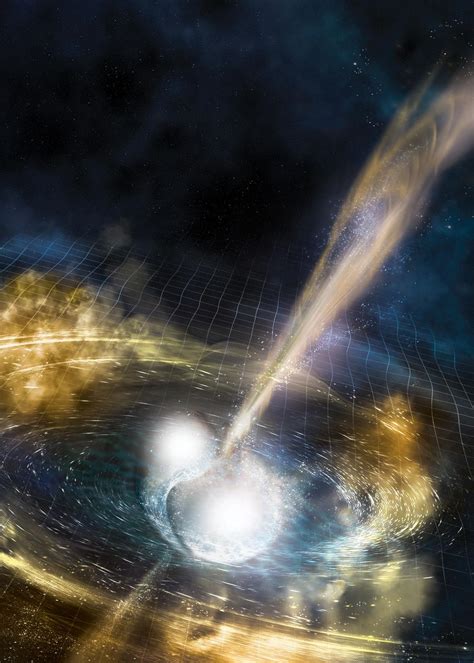 When Neutron Stars Collide Waves Exhilarate University Of Arizona