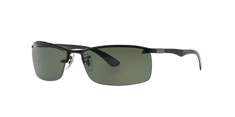 Ray Ban Tech Rb8315 Carbon Fibre Polarized 0029a Sunglasses Black
