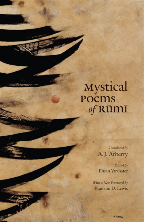 Mystical Poems Of Rumi Rumi Arberry Yarshater