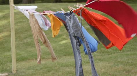 Ditch The Dryer Hang Clothes Outside