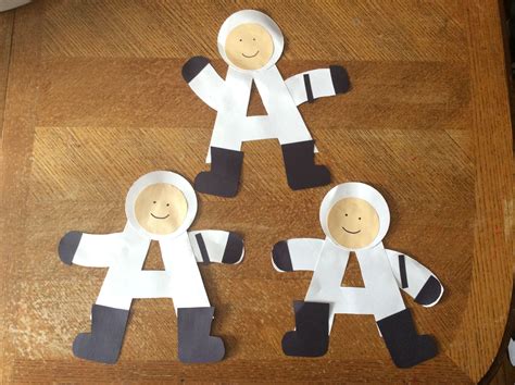 A Is For Astronaut ‍ Letter A Crafts Preschool Art Activities