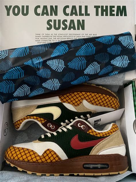 Nike Air Max 1 X Missing Link Susan Mens Fashion Footwear Sneakers On Carousell