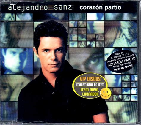 Cd Single Alejandro Sanz Corazón Partío 7 Faixas Lacrado Mercado Livre