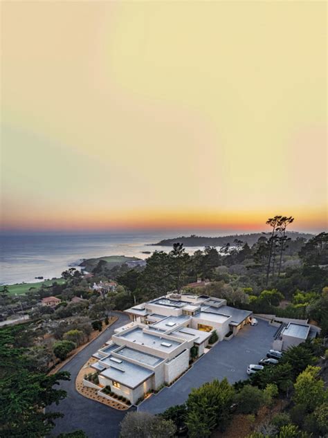 Sterling Huddleson Architectures The Edge Residence In Pebble Beach