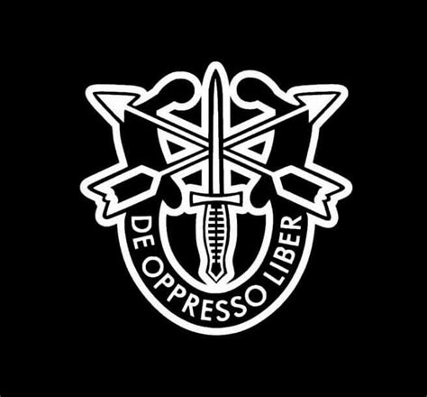Special Forces Crest Window Decal Sticker MADE IN USA