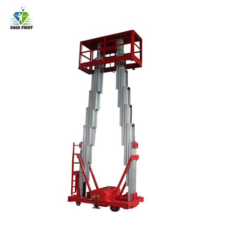 250kg 16m Hydraulic Man Lift Electric Aluminum Aerial Work Lifting