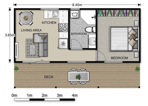 1 Dormitorio Granny Flat Designs Diseno Interior Granny Flat Plans