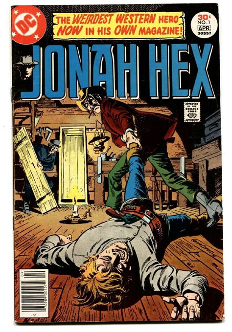 Jonah Hex Comic Book First Issue Dc Key Comic Books Bronze Age Dc Comics Jonah