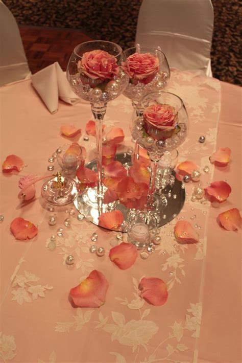 16 Interesting Diy Wine Glass Centerpieces Weddingtopia Wine Glass Centerpieces Wedding